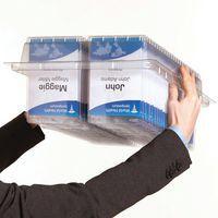 Lot de 2 Boîte de rangement pour 50 badges verticaux hauts - Image 3