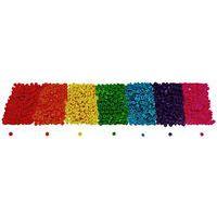 Boite 1000 perles rondelle bois coloré - Image principale