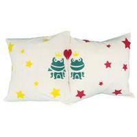 Housse coussin coton écru à décorer 40 x 40 cm - Image 2