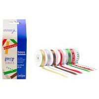Lot de 8 rubans Noel - 10mm x 10 m - Image principale
