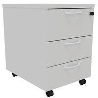 Caisson mobile bois 3 tiroirs Buronomic - Image 2