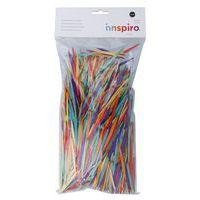 Maxi pack de 2500 cure-dents plats coloris assortis 65mm - Image principale