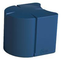 Pouf ovale Connexio - bleu cobalt - Image principale