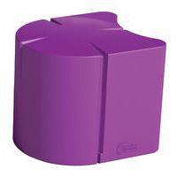 Pouf ovale Connexio - violet - Image principale