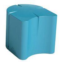 Pouf ovale Connexio - bleu pastel - Image 2