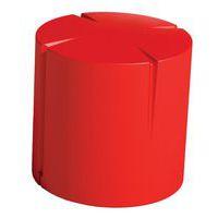 Pouf rond Connexio - rouge - Image principale