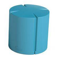 Pouf rond Connexio - bleu pastel - Image 4