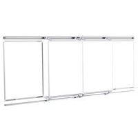 Tableau blanc coulissant composé de 4 panneaux pour ENI - Image principale