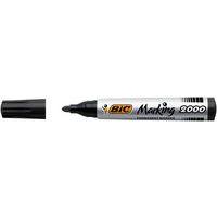 Marqueur permanent pointe ogive Bic - noir - Image principale