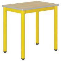 Table Carélie 70 x 50 cm fixe stratifié hêtre chants polyuréthane - Image principale