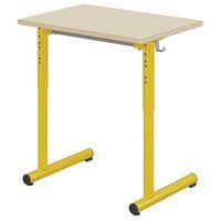 Table Tage réglable 70x50cm T3 à T6 strat. chants alaisés - Mobidecor - Image principale