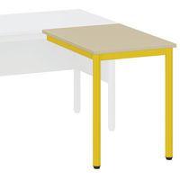 Retour chaire Nova 80 x 60 cm mélaminé chants polypropylène Mobidecor - Image principale