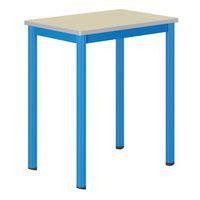 Table Carélie mobile 70x50cm strat coq oeuf chts polyurét. - Mobidecor - Image principale