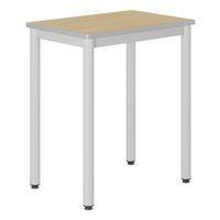 Table Carélie 70 x 50 cm fixe stratifié hêtre chants polyuréthane - Image 2