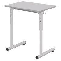 Table Tage réglable 70x50cm T3 à T6 méla. chants polypro. - Mobidecor - Image 2