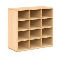 Meuble à courrier Bip Bop 12 cases sans portes - Mobidecor - Image 2