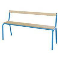 Banc hêtre massif avec dossier T4 T6 Mobidecor - Image 2