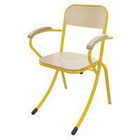 Fauteuil Trévise AST accotoirs hêtre - gris - Image 3