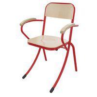 Fauteuil Trévise AST accotoirs hêtre - gris - Image 4