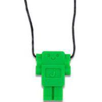 Collier à mastiquer robot vert - Image principale