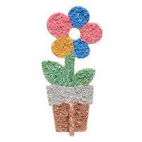 Atelier 12 fleurs à décorer cristaux nacrés - Image 2