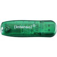 Clé USB 2.0 Rainbow Line - 8Go Vert INTENSO - Image principale