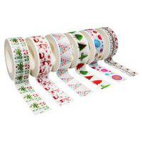 Lot 6 rouleaux ruban adhésif Noël - Image 2