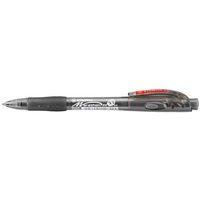 Stylo bille rétractable marathon pointe moyenne 0,45mm noir - Image principale