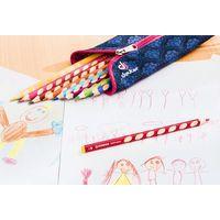 12 crayons de couleur EASYcolors gaucher + 1 taille-crayon - Image 2