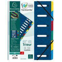 Trieur 6 compartiments 24 x 33 cm couverture cartonnée - Image 2
