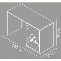 Bureau droit 1 porte - Image 2
