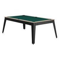 Billard Steel cadre oslo - tapis vert - pieds gris - Image principale