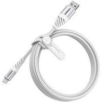 Câble Premium tressé et renforcé USB-C à Lightning 1m blanc - Image principale