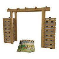 Pack complet : pergola potagère 2 tours - terreau - graines - Image principale