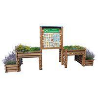 Ensemble potager PMR et panneau d'affichage central - Image 2