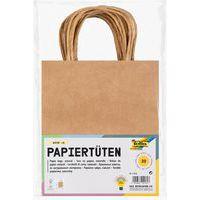 Sac papier kraft 125g 18 x 21 x 8 cm à décorer (Lot de 20) - Image principale