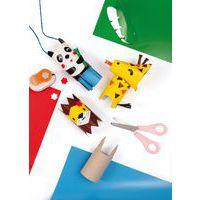 Pochette 10 feuilles assorties lissé gommé vitrail 18,5 x 30 cm - Image 2