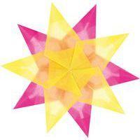 Rouleau 100 feuilles assorties papier vitrail 50 x 70 cm - Image 3