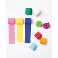 Lot 10 rouleaux de bandes crépon ignifuge couleurs assorties 5 cm x 10 m - Image 3