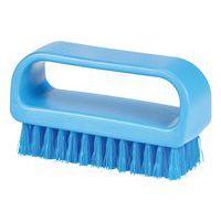 Lot de 10 Brosse à ongles, 95 mm, medium, bleu - Image principale