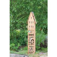 Tour hôtel à insectes toiture pointue 165 cm - Image 2