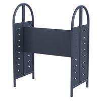 Rayonnage sans tablettes double face Dioné - Image principale