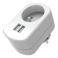 Chargeur mural + 2 ports USB 2.1A -  Mobility Lab - Image principale