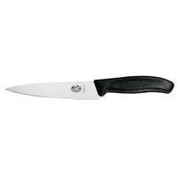 Couteau à découper & éminceur 15 cm Noir - Victorinox - Image principale