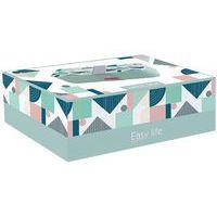 Boîte repas 1 compartiment Vert d'Eau - Lunch Box - Easy Life - Image 2