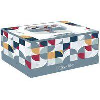 Boîte repas 2 compartiments Gris - Lunch Box - Easy Life - Image 2