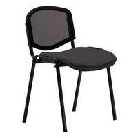 Lot de 2 chaises Technic dossier résille assise tissu M1 Sokoa - Image 3