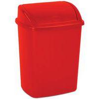 Poubelle à couvercle basculant 15 L Rouge - Image principale