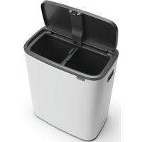 Poubelle Touch BO 2x30L Blanc - Image 3