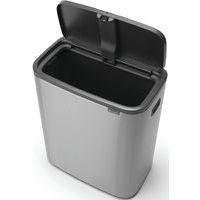 Poubelle Touch BO 60L inox mat - Image 2